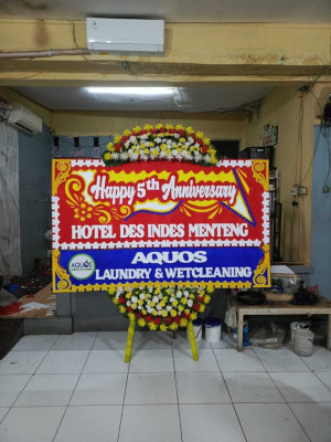 Papan Bunga Discovery Ancol Jakarta
